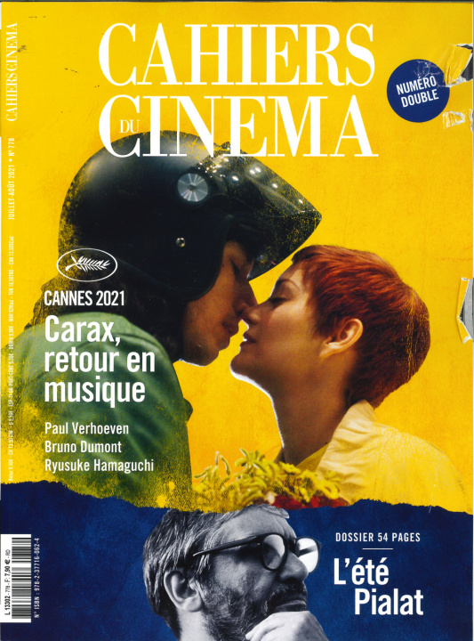 Könyv Cahiers du cinéma n°778 - spécial Cannes - Juillet/Août 2021 collegium