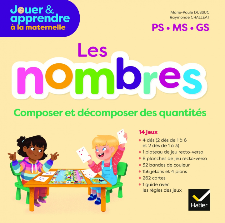 Книга BOITE DE JEUX LES NOMBRES, Composer et décomposer des quantités Marie-Paule Dussuc