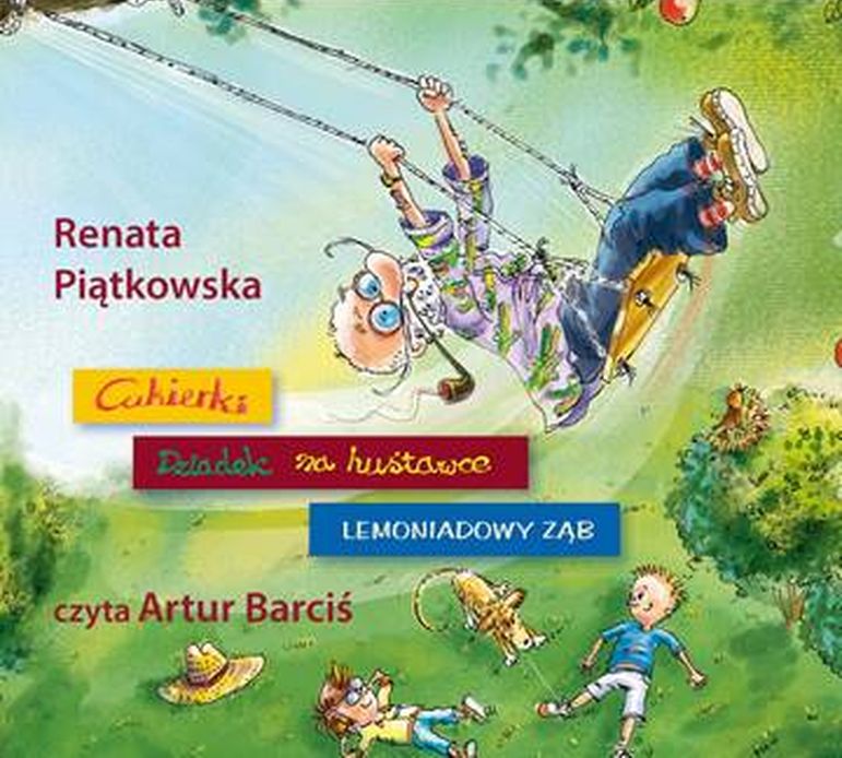 Kniha CD MP3 Pakiet Renata Piątkowska / Lemoniadowy ząb / Dziadek na huśtawce / Cukierki Renata Piątkowska