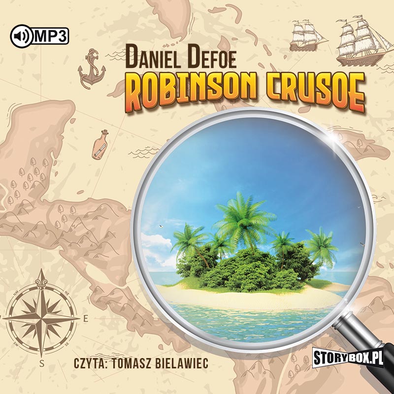 Carte CD MP3 Robinson Crusoe Daniel Defoe