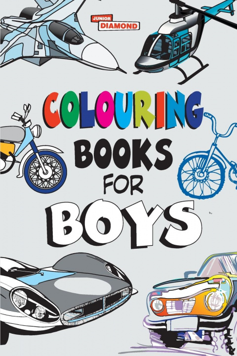 Książka Colouring Books for Boys 