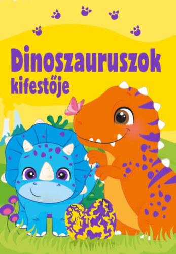 Kniha Dinoszauruszok kifestője 
