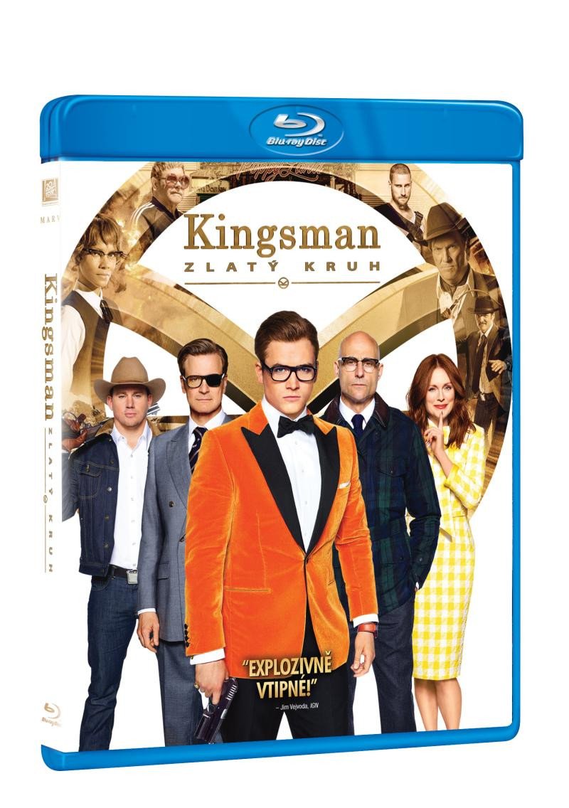 Video Kingsman: Zlatý kruh Blu-ray 