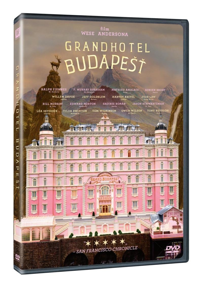 Filmek Grandhotel Budapešť DVD 
