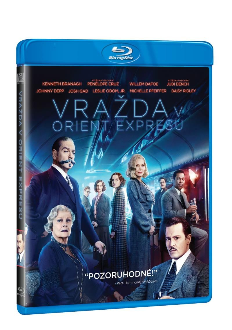Video Vražda v Orient expresu Blu-ray 