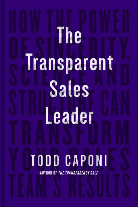 Knjiga Transparent Sales Leader 