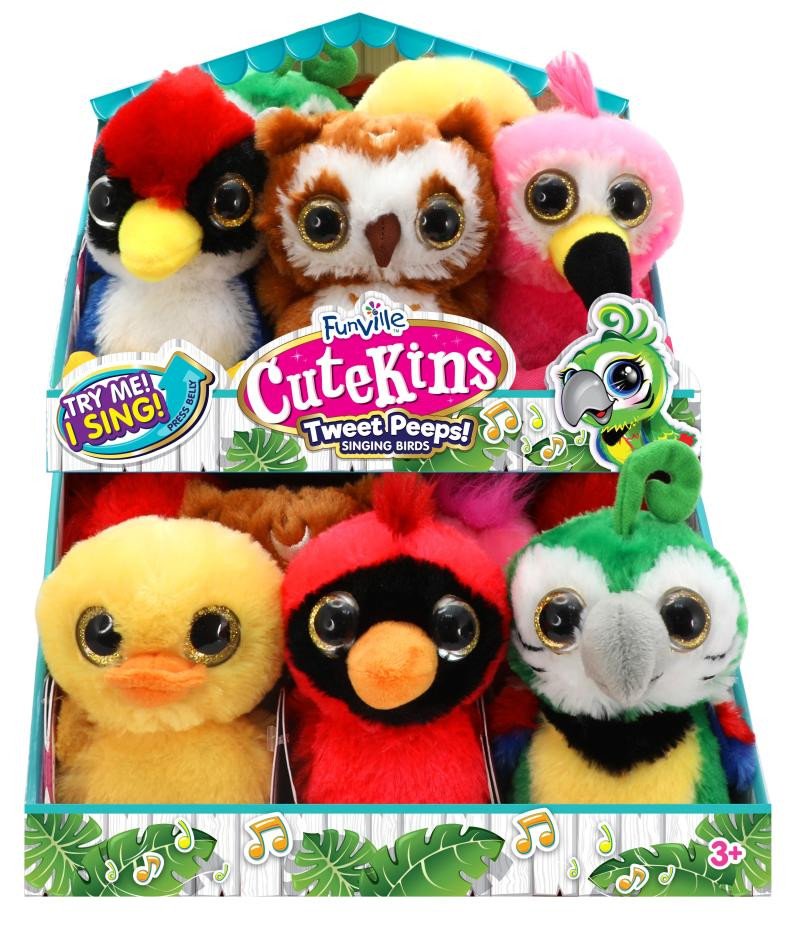 Game/Toy Cutekins ptáček mix 6 motivů 