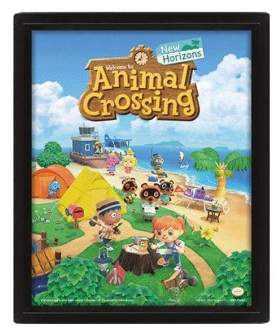 Könyv Obraz 3D Animal Crossing 