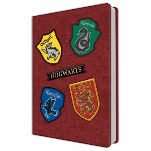 Stationery items Blok A5 Harry Potter Znaky kolejí 