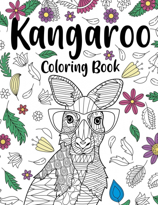 Kniha Kangaroo Coloring Book 