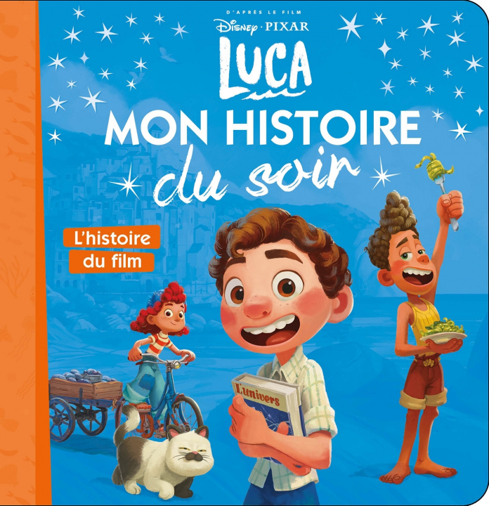 Carte LUCA - Mon Histoire du Soir - L'histoire du film - Disney Pixar 