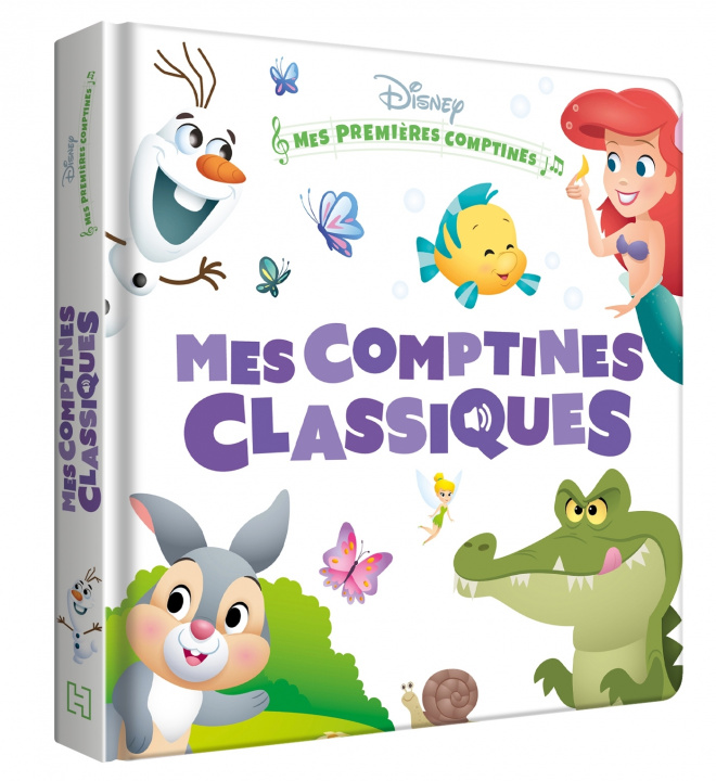 Книга DISNEY BABY - Mes Premières Comptines - Mes Comptines Classiques 