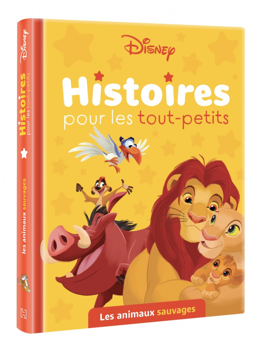 Книга DISNEY - Histoires pour les tout-petits - Les animaux sauvages 