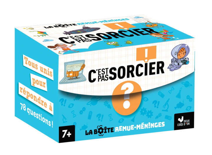 Boek Boîte remue-méninges - C'est pas sorcier - boîte avec cartes 