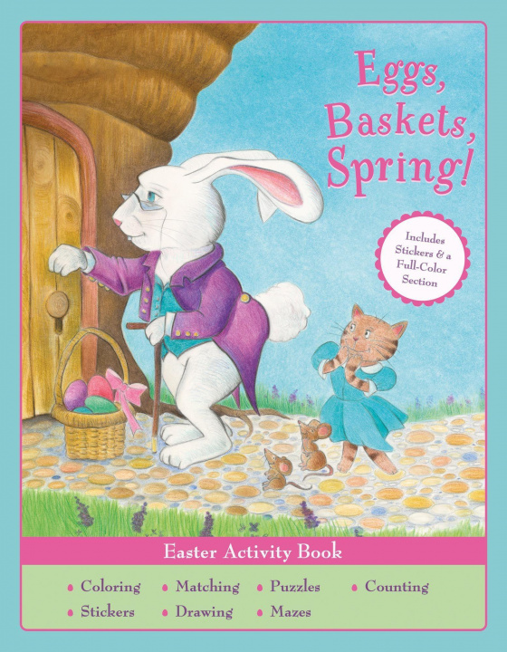 Knjiga Eggs, Baskets, Spring! Easter Activity Book Erin Alladin