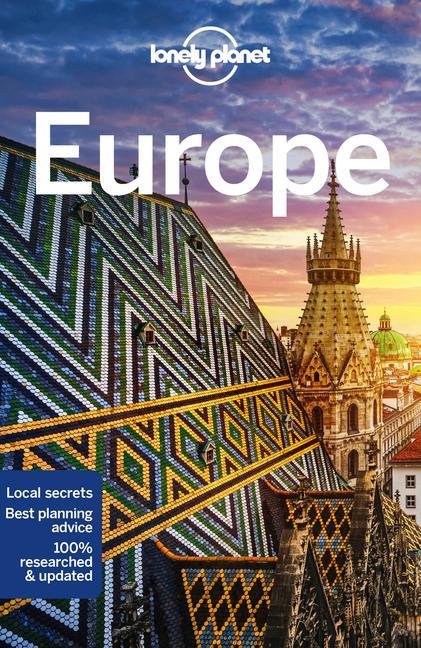 Carte Lonely Planet Europe Mark Baker