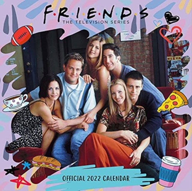 Audio Official Friends Square Calendar 2022 