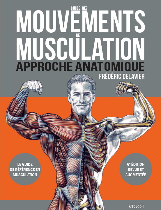 Carte Guide des mouvements de musculation 6ed DELAVIER FRÉDÉRIC