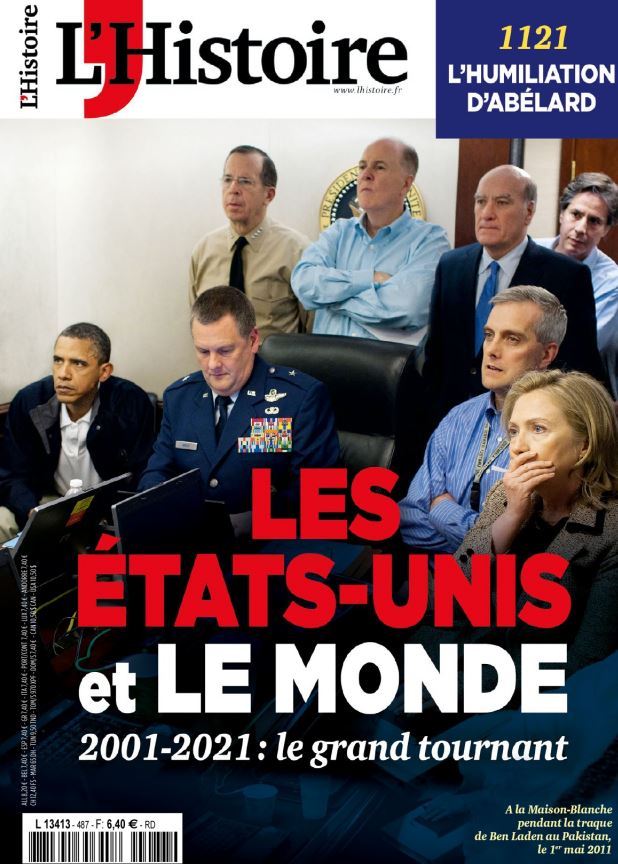 Carte L'Histoire n°486 : Les Etats-Unis et le monde (2001 - 2021) - Septembre 2021 collegium