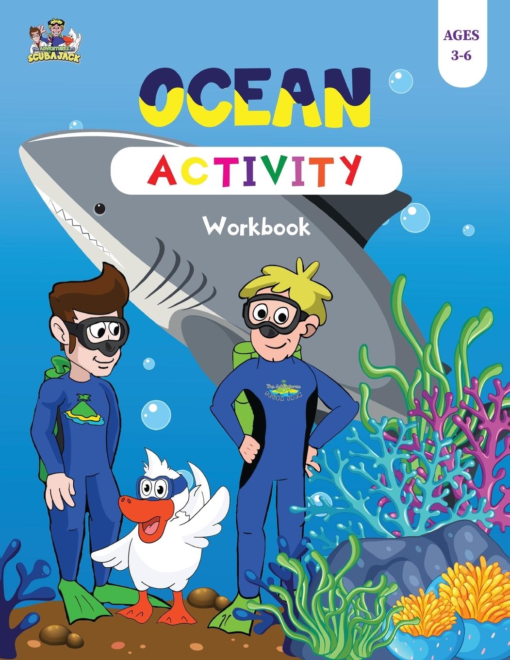 Knjiga Ocean Activity Workbook Age 3-6 Beth Costanzo