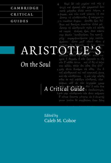 Könyv Aristotle's On the Soul 
