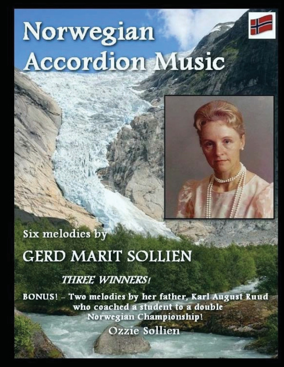 Knjiga Norwegian Accordion Music OZZIE SOLLIEN