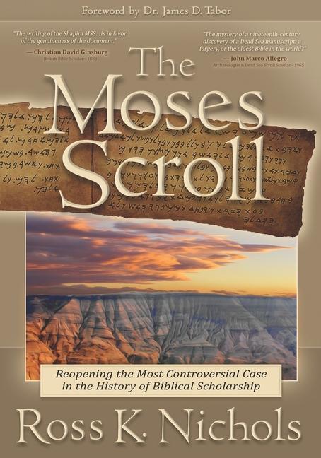 Livre Moses Scroll James D. Tabor