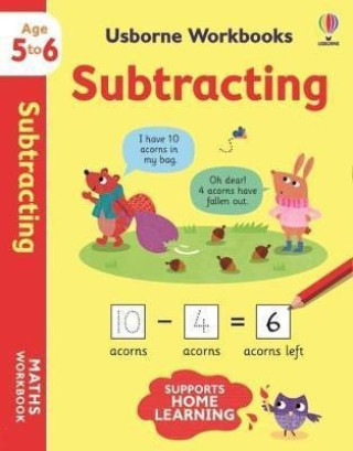 Kniha Usborne Workbooks Subtracting 5-6 HOLLY BATHIE