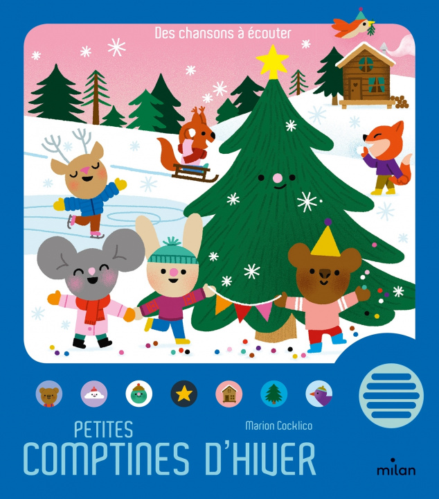 Könyv Petites comptines d'hiver 