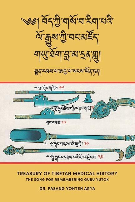 Carte Treasury of Tibetan Medical History (Bod kyi gso ba rig pa'i lo rgyus kyi bang mdzod) PASANG YONTEN ARYA