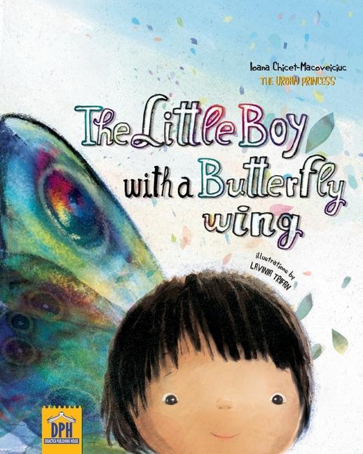 Book little boy with a butterfly wing Trifan Lavinia Trifan