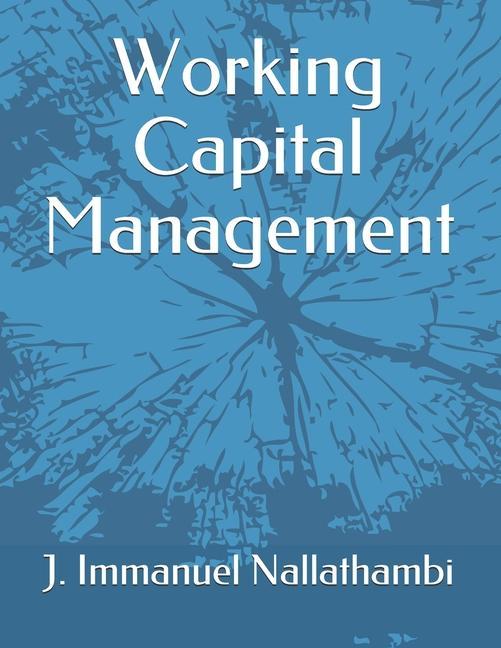 Boek Working Capital Management IMMANUEL NALLATHAMBI