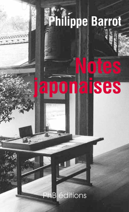 Boek Notes japonaises Philippe Barrot
