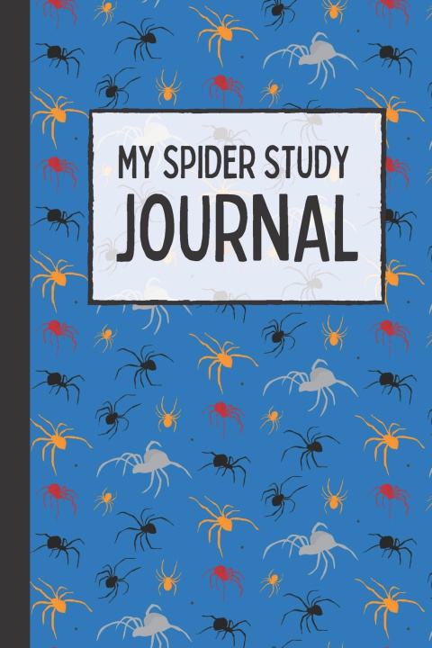 Knjiga My Spider Study Journal Designs Cute Princess Designs