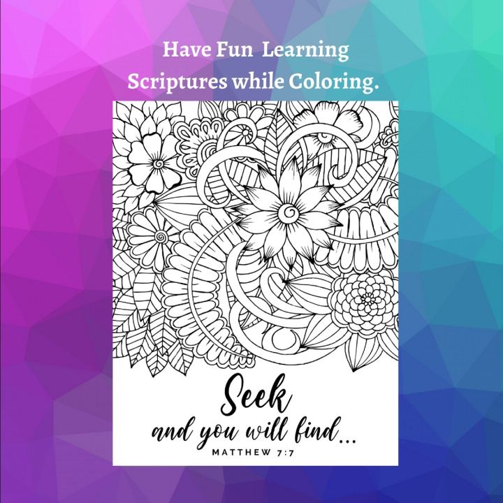 Knjiga Have Fun Learning Scriptures while Coloring. TAMLEO INC. Concept of TAMLEO INC.