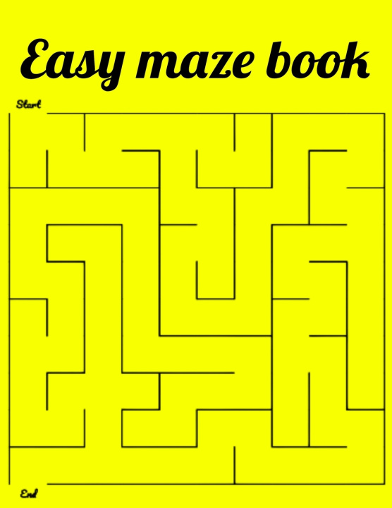 Knjiga Easy maze book .Inc DonFrancisco .Inc