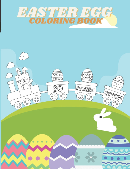 Knjiga Easter Egg Coloring Book Devey Cox