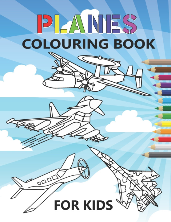 Knjiga Planes Colouring Book Neyali Press