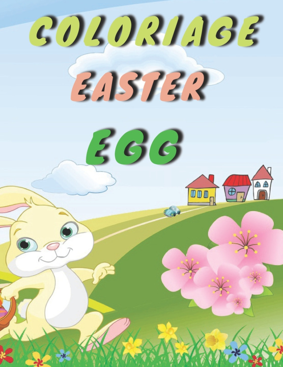Knjiga coloriage Easter egg Activity Planet