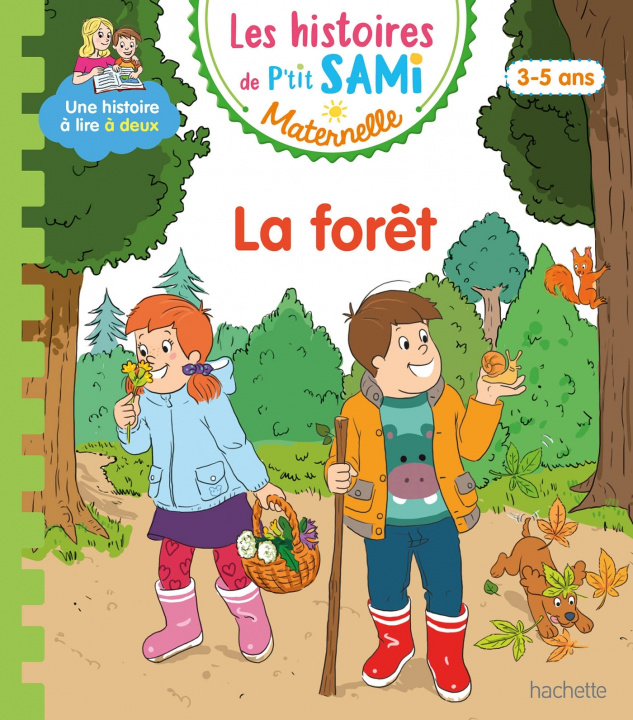 Carte Les histoires de P'tit Sami Maternelle (3-5 ans) : Dans la forêt Sophie de Mullenheim