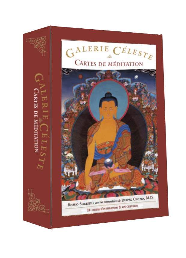 Kniha Galerie céleste - Cartes de méditation CHOPRA