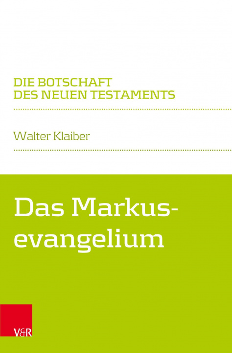 Boek Das Markusevangelium Klaiber