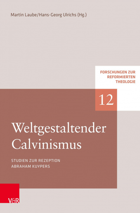 Carte Weltgestaltender Calvinismus Hans-Georg Ulrichs