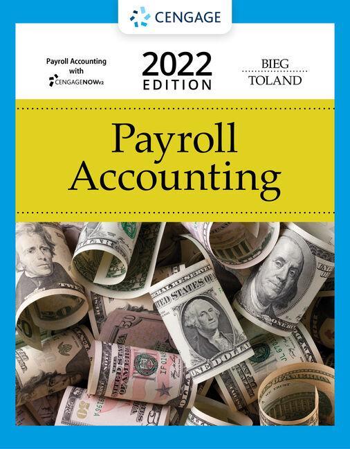 Könyv Payroll Accounting 2022 Judith A. Toland