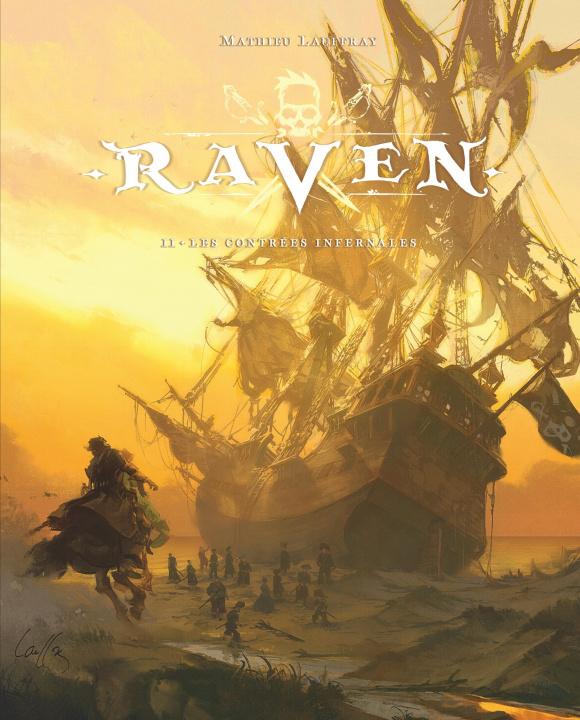 Könyv Raven - Tome 2 - Les Contrées infernales / Edition spéciale, Edition de Luxe 