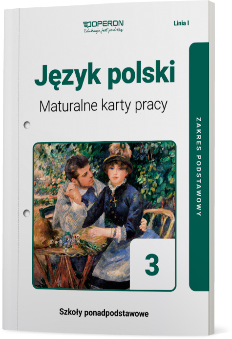 Könyv Język Polski Maturalne Karty Pracy 3 liceum i technikum zakres podstawowy Linia I Urszula Jagiełło