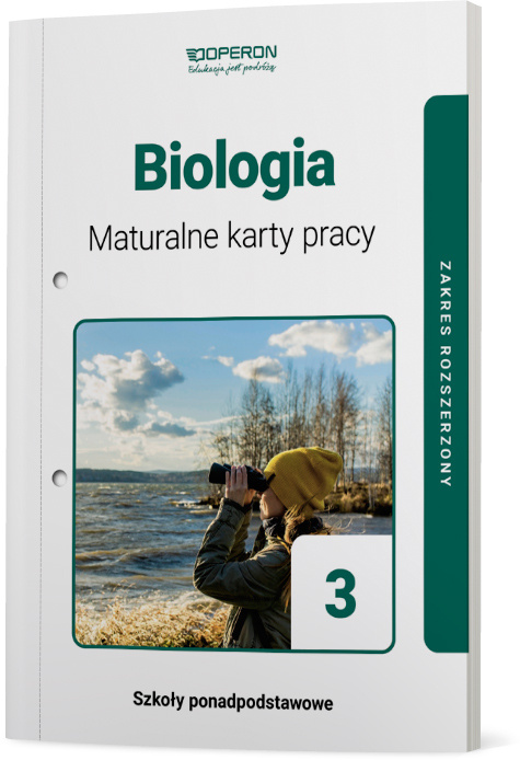 Kniha Biologia maturalne karty pracy 3 liceum i technikum zakres rozszerzony Alicja Kasińska