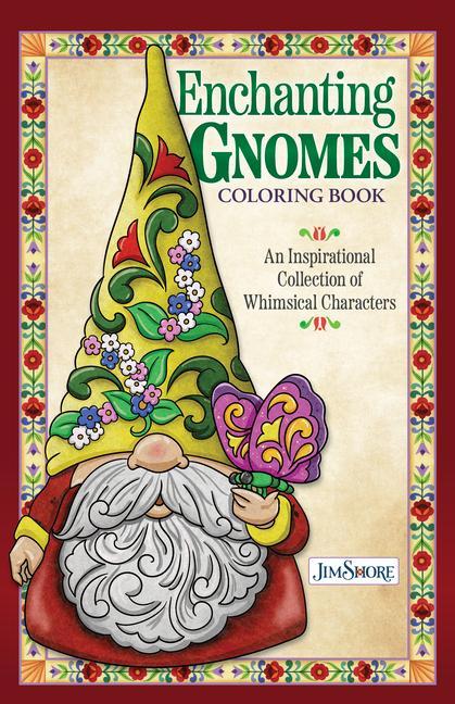 Carte Jim Shore Enchanting Gnomes Coloring Book 