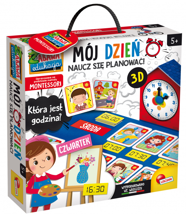 Könyv Montessori Mój Dzień - Naucz się planować 