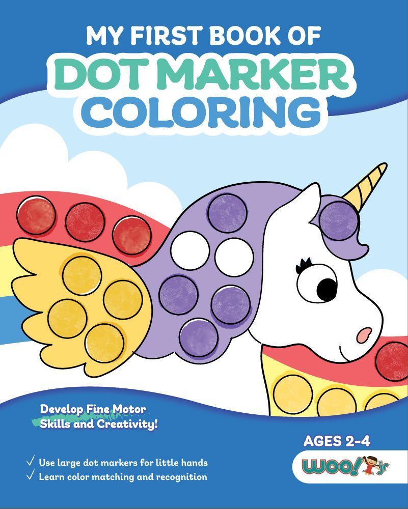 Книга My First Book of Dot Marker Coloring 